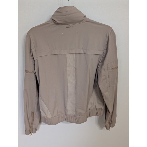 Blanc Noir Mastermind 2.0 Jacket Tan Military Hood Size S Full Zip Cargo - Picture 5 of 11